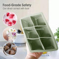 BPA REUSABLE GRATIS DE ALIMENTA Silicona Cubo de hielo Mold